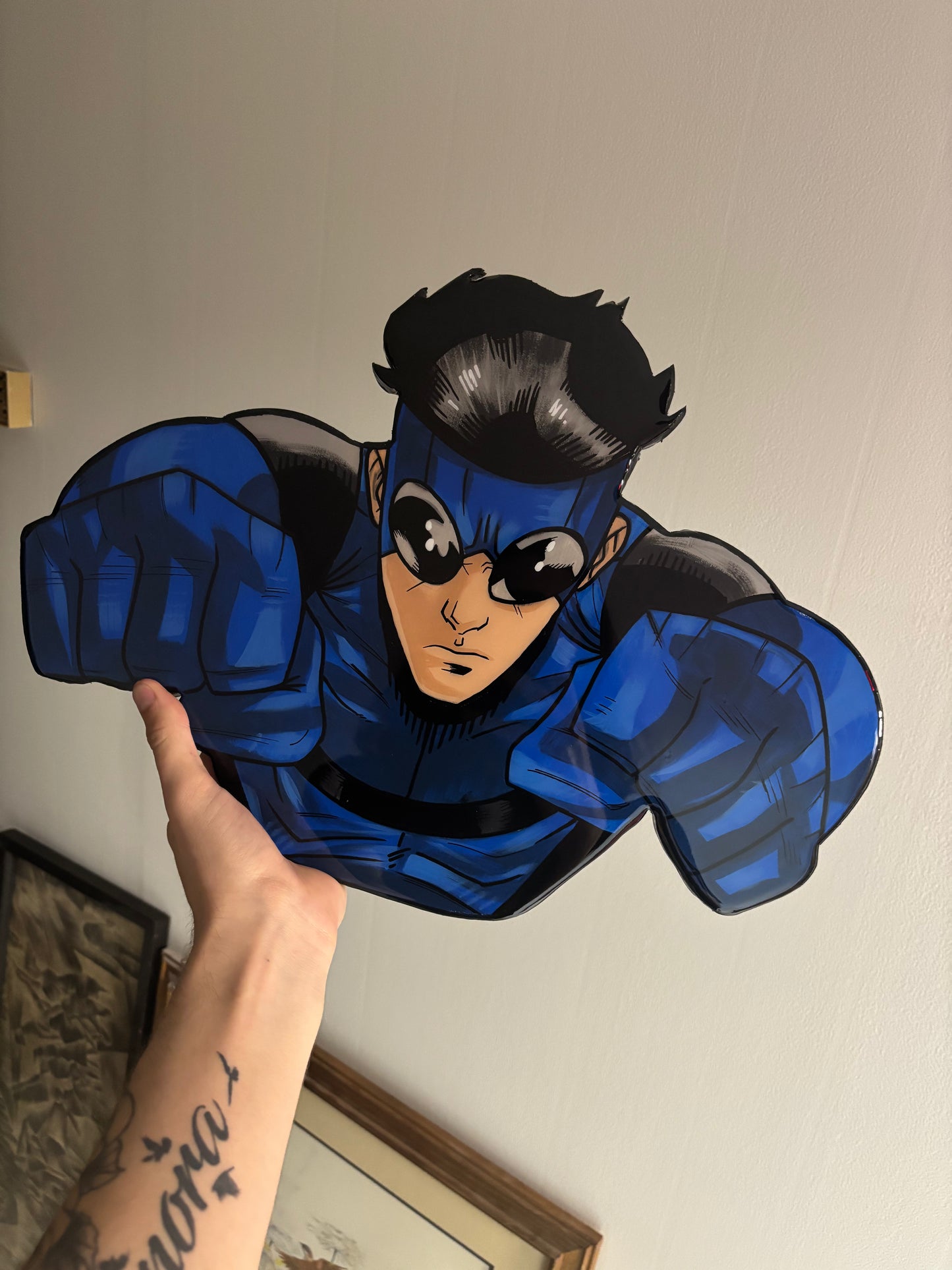 Invincible (Blue Suit) Flight