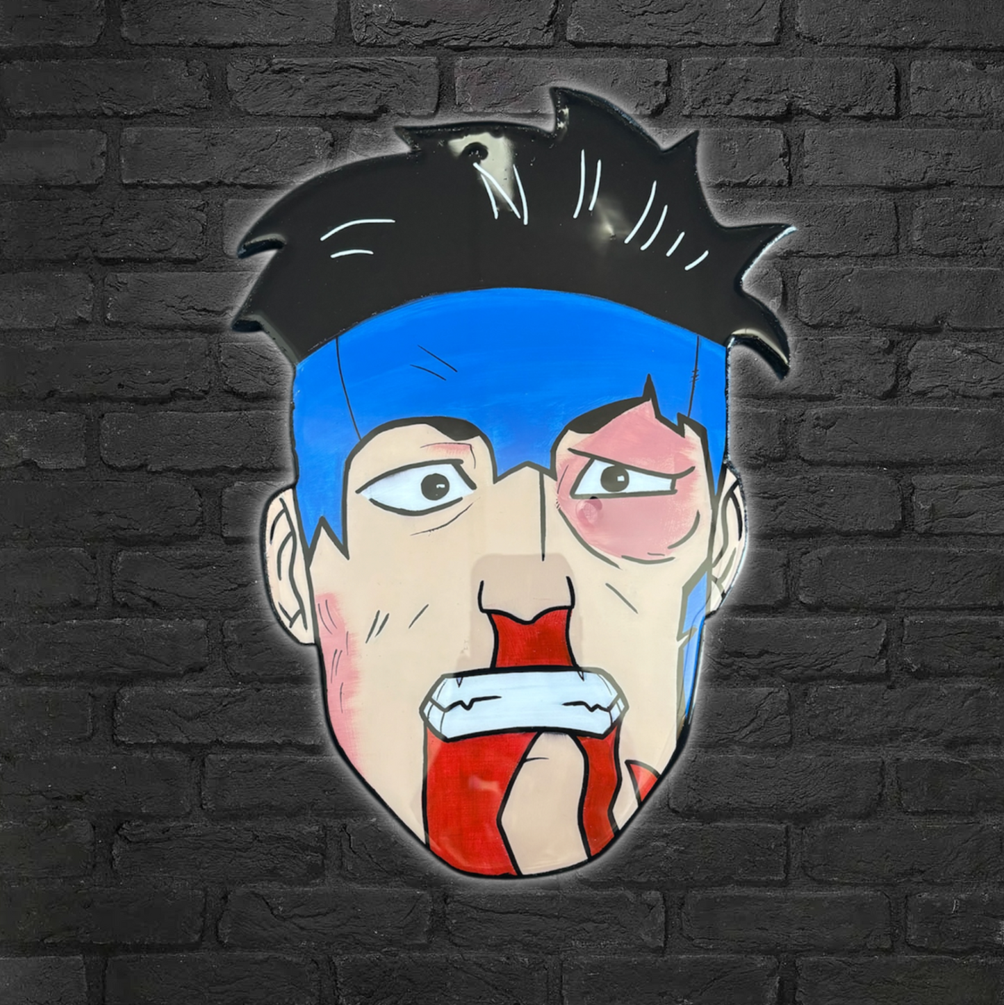 Invincible Head #1 (Battle Damage)