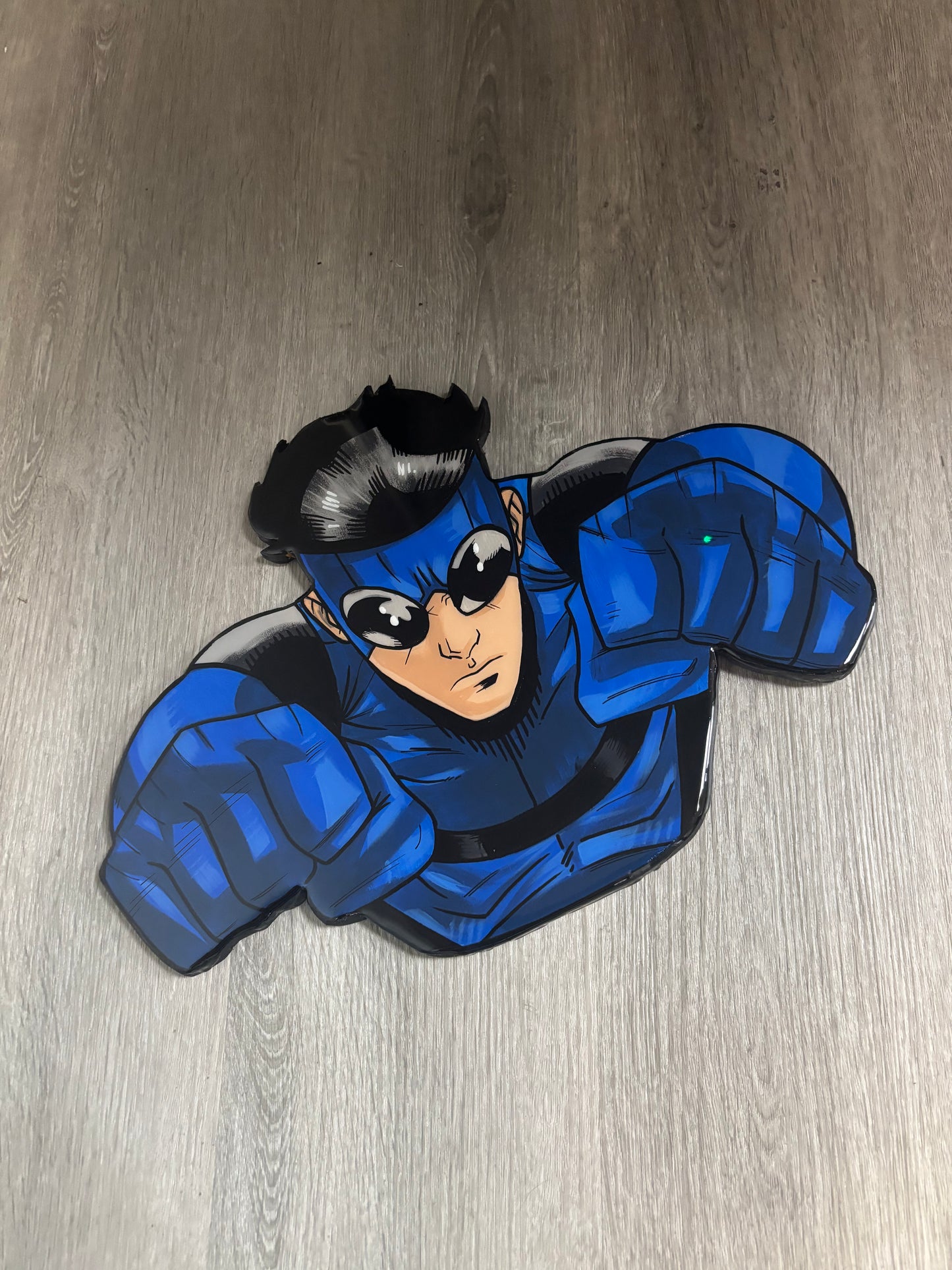 Invincible (Blue Suit) Flight