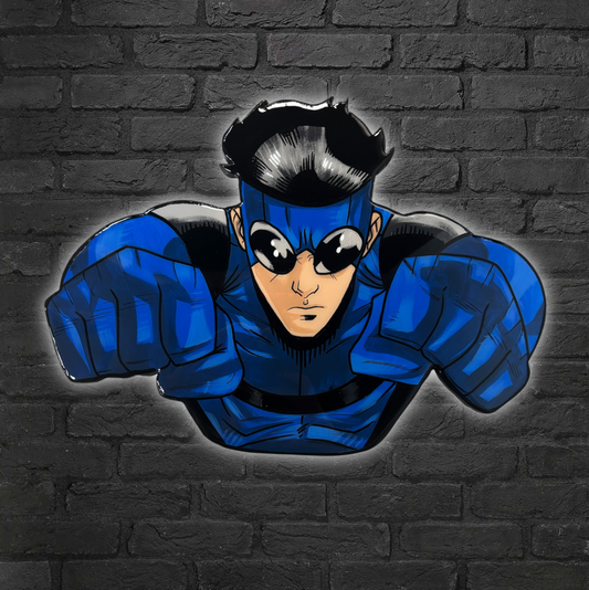 Invincible (Blue Suit) Flight